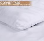 Utopia Bedding Comforters Twin Size, All Season Duvet Insert, Down Alternative Twin Comforter with Corner Tabs, Machine Washable Bed Comforter 64 x 88 Inches (White)