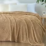 Joiedomi Queen Size Blanket for Bed, Soft Fleece Blankets Gifts for Women Mom Girls, 280GSM Cozy Cute Soft Throw Home Room Decor Aesthetic Gifts 90x90 Inches