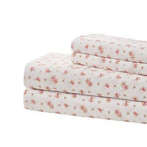 Modern Threads Silky Soft Microfiber and Wrinkle Free Sheets - Luxurious Microfiber Bed Sheets Includes Flat Sheet, Fitted Sheet with Deep Pockets, & Pillowcases Ivory, Full