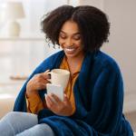 Utopia Bedding Fleece Blanket Queen Size Navy 300GSM Luxury Anti-Static Fuzzy Soft Microfiber Bed Blanket (90x90 Inch)