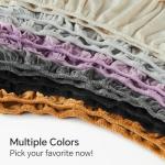 BEDELITE Velvet Fitted Sheet and Pillowcases Set, Luxury Soft Fuzzy Bottom Sheet with Reinforced Elastic Corner Straps, Deep Pocket up to 15 Inch, 1 Fitted Sheet and 2 Pillowcases (Queen, Black)