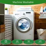 GOONIK Queen Mattress Protector, Breathable Bamboo Viscose Waterproof Queen Size Mattress Pad Cover with 6-18 inches Deep Pocket