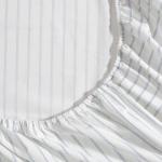 Eddie Bauer - Queen Sheets, Cotton Percale Bedding Set, Crisp & Cool Home Decor (Essential Stripe White, Queen)