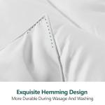 Cozynight Soft Queen Size Comforter Duvet Insert-Lightweight Down Alternative Comforter with Corner Tabs-Fluffy Breathable Machine Washable Diamond Stitching (White, 88"x92")