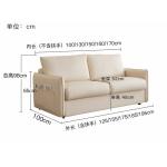 Longer Background Sofa Pillows European Modern Convertible Pull Out Sofa Bed Single Reading Muebles De Sala Home Furniture