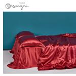 100% Natural Mulberry Silk Bedding Set - 1 Duvet Cover, 1 Sheet, 2 Pillowcases - Double-Sided Pure Silk - Luxurious, Soft, and