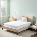 Linenspa 5-Sided Waterproof Mattress Protector – Breathable, Fitted Sheet Style, Machine Washable – Twin Size Mattress Protector, White