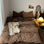 Ins Retro Four Piece Bedding, Duvet Cover, Duvet Cover, Student Dormitory Bed Sheet, Three Piece Set