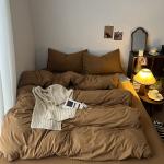 Ins Retro Four Piece Bedding, Duvet Cover, Duvet Cover, Student Dormitory Bed Sheet, Three Piece Set