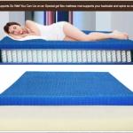 2025 Hot Sale Folding Cooling TPE gel material foam mattress topper soft bedroom mattress anti-bedsore sleep mattress