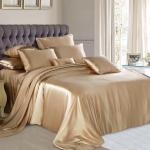 100%  Pure Mulberry Silk Duvet Cover, silk bedding set, OEKO TEX 19 mm bedding set