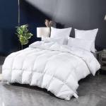 Duvet Shell Cover 100% Cotton 100 s Pure White Color   25 Pieces Customize