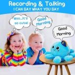 Musical Plush Octopus Baby Toy for Crawling & Walking