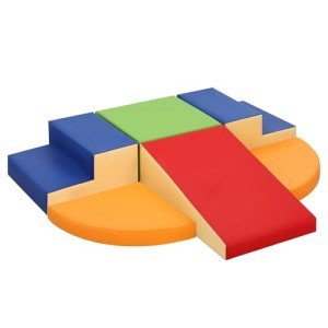 6-Piece Soft Foam Climbing Play Set for Toddlers