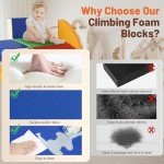 6-Piece Soft Foam Climbing Play Set for Toddlers