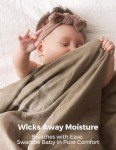 Momcozy 4-Pack Muslin Swaddle Blankets for Babies