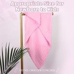 MUKIN Super Soft Cotton Baby Bath Towels - 2 Pack