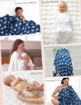 Ultra Soft Muslin Swaddle Blanket - Midnight Star Clouds