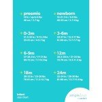 Baby Girls' 6-Piece Bodysuit and Pants Set