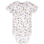 Gerber Baby Girl 8-Pack Pink Bear Onesies