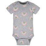 Gerber Baby Girl 8-Pack Pink Bear Onesies