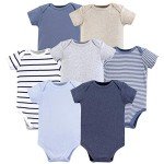 Hudson Baby Unisex Cotton Bodysuits, 18-24 Months