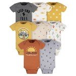 Gerber Baby 8-Pack Southwest Short Sleeve Bodysuits