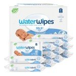 WaterWipes Plastic-Free Unscented Baby Wipes, 60 Count