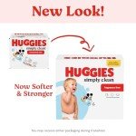 Huggies Simply Clean Unscented Baby Wipes, 704 Count