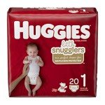Huggies Little Snugglers Size 1 Diapers, 20 Count