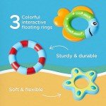 Nuby Floating Octopus Bath Toy with Rings