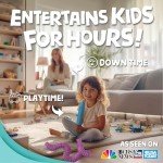 BUNMO Easter Basket Pop Tubes - 8 Pack