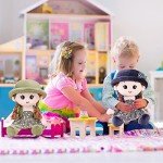 Cute Plush Princess Doll with Outfit for Kids