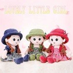 Cute Plush Princess Doll with Outfit for Kids