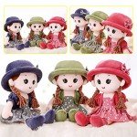 Cute Plush Princess Doll with Outfit for Kids