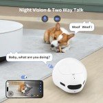Smart Cat Camera with Treat Dispenser & Night Vision