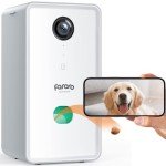 Faroro Wi-Fi Dog Camera with Treat Dispenser