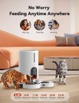 WOPET 2024 Automatic Pet Feeder for Cats & Dogs