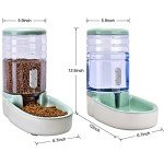 Automatic Pet Feeder and Water Dispenser Set