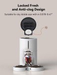 WOPET 2024 Automatic Pet Feeder for Cats & Dogs
