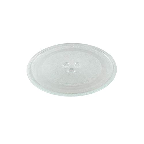 Paxanpax PSA001 Microwave Turntable Glass Plate with 3 Fixers (245mm), Clear