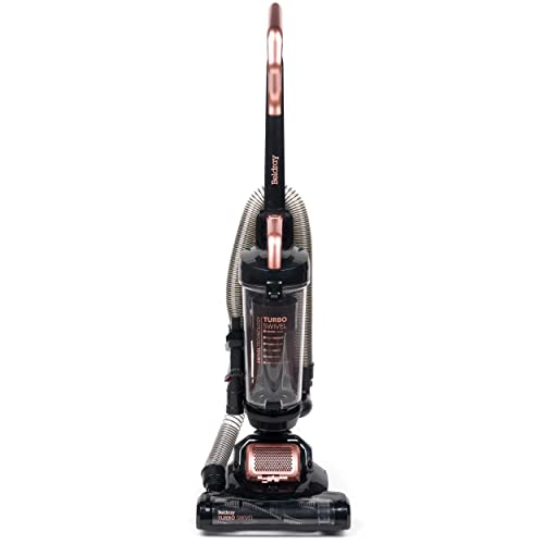 Beldray BEL0648NRG Turbo Swivel Cyclonic Vacuum Cleaner – Upright Carpet Cleaner with HEPA Filter, Multi-Surface Vacuum with 3-in-1 Brush Tool, Multidirectional Head, 2.5L Dust Tank, 2 m Flexi-Hose