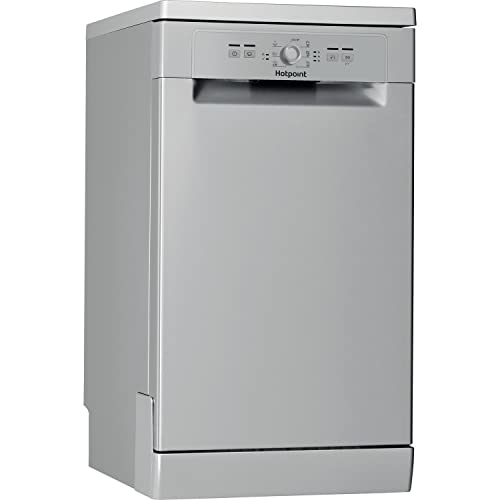 Hotpoint Freestanding HSFE1B19SUKN Slim 45cm 10 Place Dishwasher - Silver