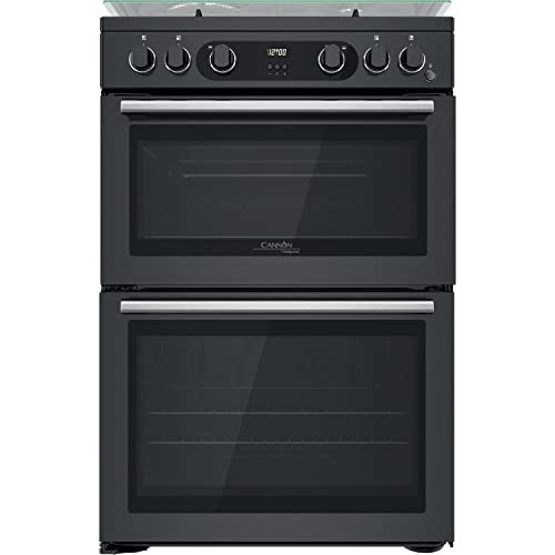 Hotpoint Cannon Freestanding CD67G0C2CA 60cm Gas Cooker - Black