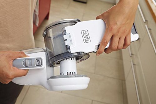 BLACK+DECKER PV1820LGB 18 V Lithium-Ion Compact Pivot Vacuum, Dark Titanium