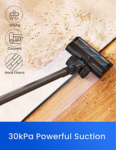 Proscenic P11 Smart Cordless Vacuum Cleaner, Up to 60Mins Runtime, Handheld Vacuum with 30KPA Strong Suction Power, Smart App Integration, for Carpet, Hard Floor, Pet Hair