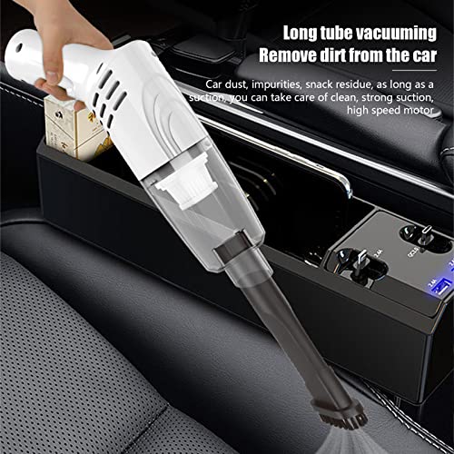 BQSHX Cordless Vacuum Cleaner, 6000PPA Stick Vacuum Cleaner with Powerful Suction,Handheld Stick Vacuum with 1200mAh Battery, 30 Mins Run Time,Lightweight Vacuum for Home Hard Floor Car Pet