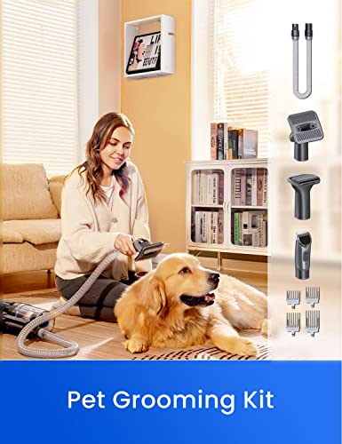 Proscenic P11 Smart Cordless Vacuum Cleaner, Up to 60Mins Runtime, Handheld Vacuum with 30KPA Strong Suction Power, Smart App Integration, for Carpet, Hard Floor, Pet Hair