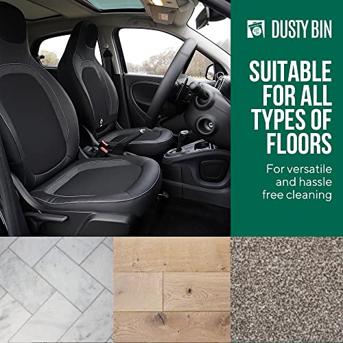 Dusty Bin Wet and Dry Vacuum Cleaner, 3 in 1 Heavy Duty Vacuum Cleaner, Multi Surface Indoor, Workshops and Garage Vac with Blower, Wet Vacuum Cleaner collects Water and Liquid Spills, 1000w, 12L Tank