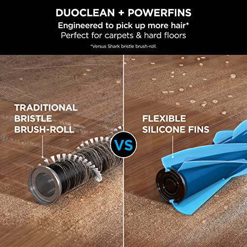 Shark Cordless Stick Vacuum Cleaner [IZ300UK] Anti Hair Wrap, PowerFins, Single Battery, Black & Copper